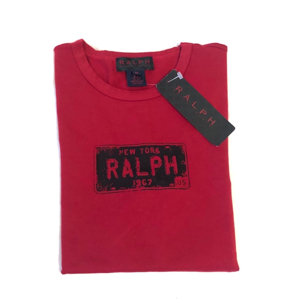 Never worn long sleeve dark red tee vintage